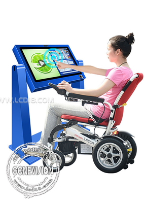 32 &quot; Pcap Touchscreen Außenkiosk für Rollstuhl, Einstellbarer Blickwinkel