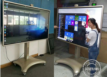 86 PC Zoll-wechselwirkender Touch Screen Whiteboard I3 I5 I7 OPS eingebautes Kamera-Mikrofon-Sprecher-Videokonferenz-System