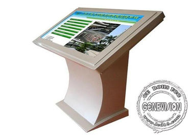Tabelle PC Couchtisch-Touch Screen Kiosk HD, der Displayer in der Schule annoncierend unterrichtet