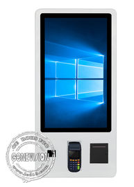 Kapazitiver Touch Screen Selbstservice-Kiosk 32 Zoll-Kreditkarte Bill Payment Machine mit QR Code NFC-Kartenleser